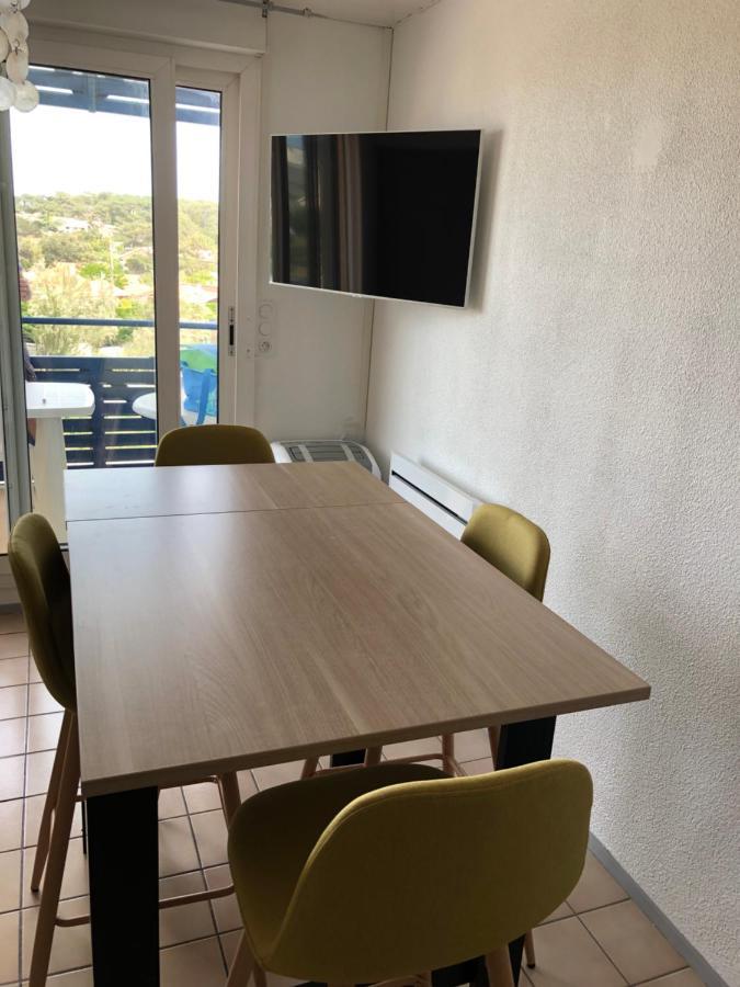 Appartement Climatise Avec Piscine & Mer Bleu Marine Lacanau Zewnętrze zdjęcie