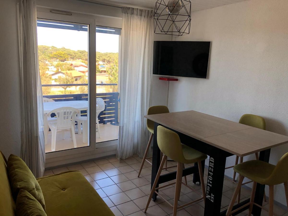 Appartement Climatise Avec Piscine & Mer Bleu Marine Lacanau Zewnętrze zdjęcie